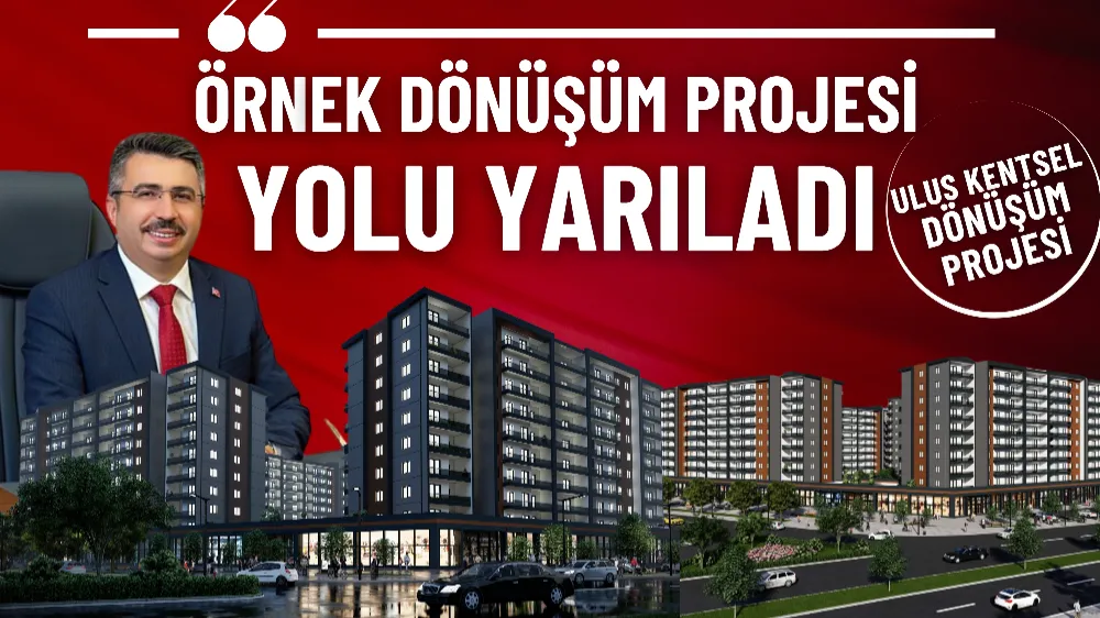 Örnek dönüşüm projesi yolu yarıladı 