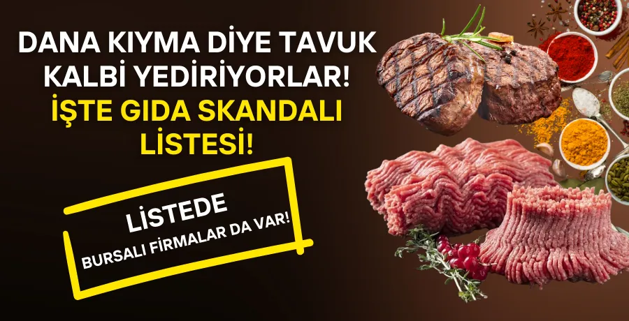 Et ürünlerinde sahtecilik! Bakanlık tek tek ifşalamaya devam ediyor