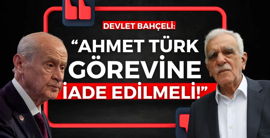 Bahçeli: 