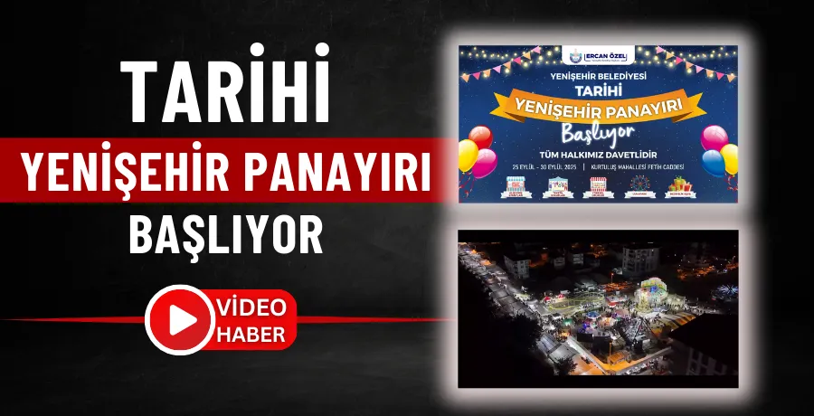 Tarihi Yenişehir Panayırı başlıyor 