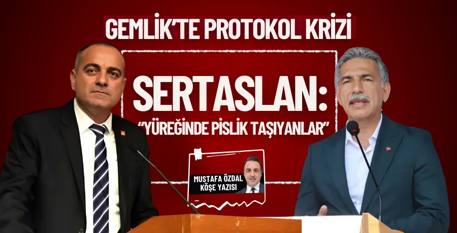 Gemlik’te protokol krizi