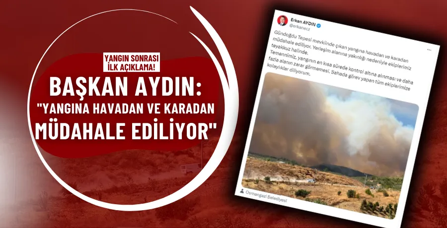 Başkan Aydın: 