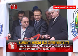 MAHMUDİYE-HAMİDİYE BİLGİ VE KÜLTÜR EVİ HİZMETTE