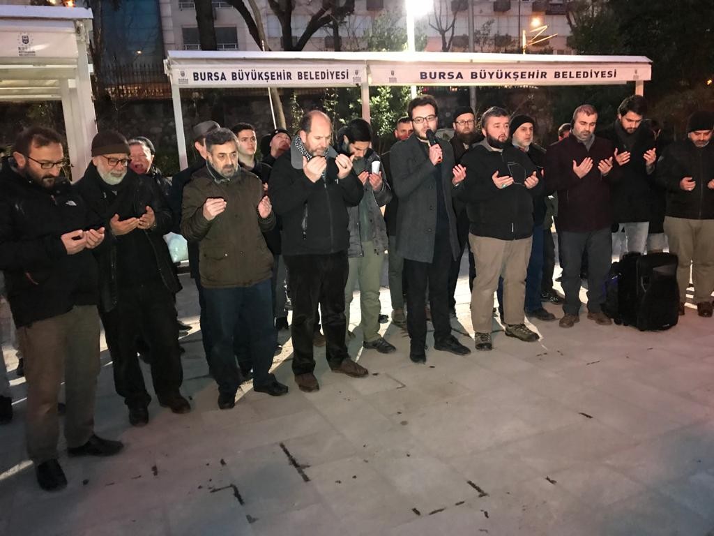 Siyonist İsrail Bursa`da protesto edildi