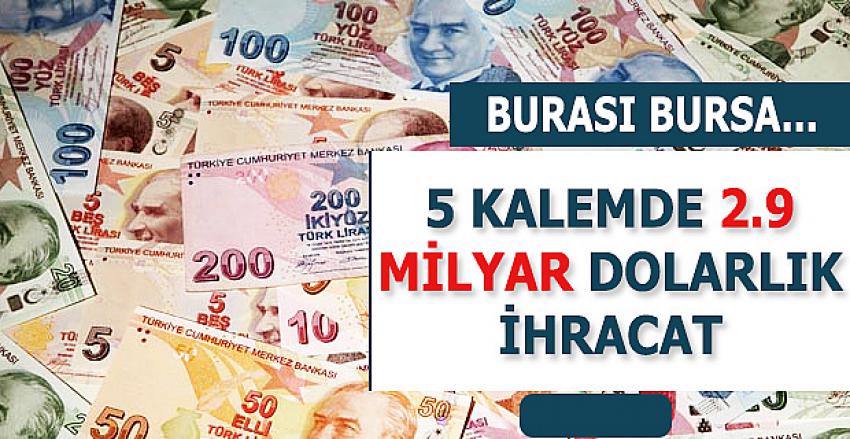 BURSA`DAN DEV İHRACAT