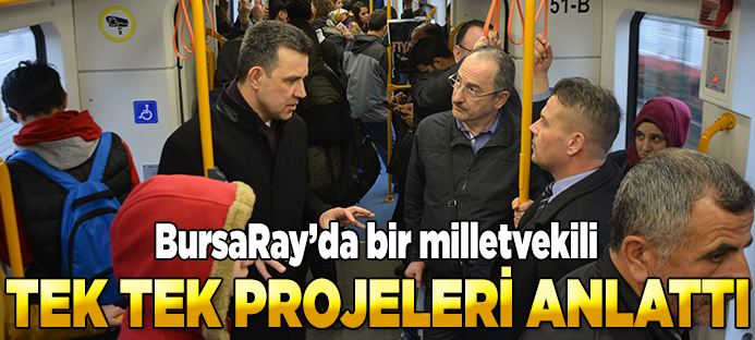 BursaRay; Görükle, Hızlı Tren ve Şehir Hastanesine uzanacak